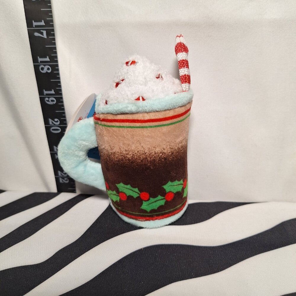 NWT Bark Puppermint Schnapp Chocolate Dog Toy XS-S - Picture 2 of 4